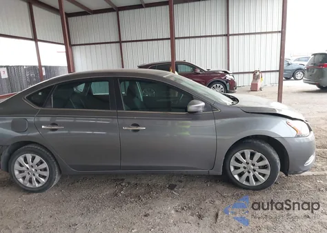 2015 Nissan Sentra Sv from USA, damaged, VIN 3N1AB7AP5FY345819